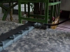 Dopravní pás pod zásobníkem surového uhlí skipu (srpen 2011) (2)