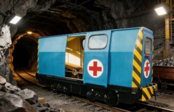 Důlní sanitní vůz DVS-2B