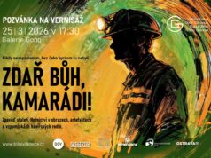 Pozvánka na vernisáž výstavy Zdař Bůh, kamarádi!