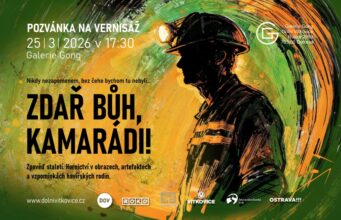 Pozvánka na vernisáž výstavy Zdař Bůh, kamarádi!